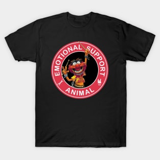 Emotional support animal drummer T-Shirt